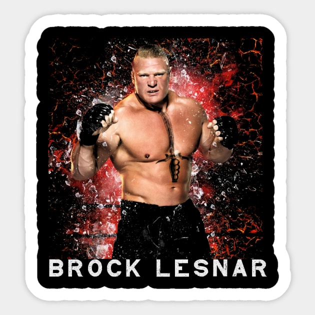 Brock Lesnar Sticker by Perele